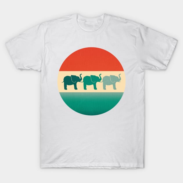 African Elephants T-Shirt by PerrinLeFeuvre